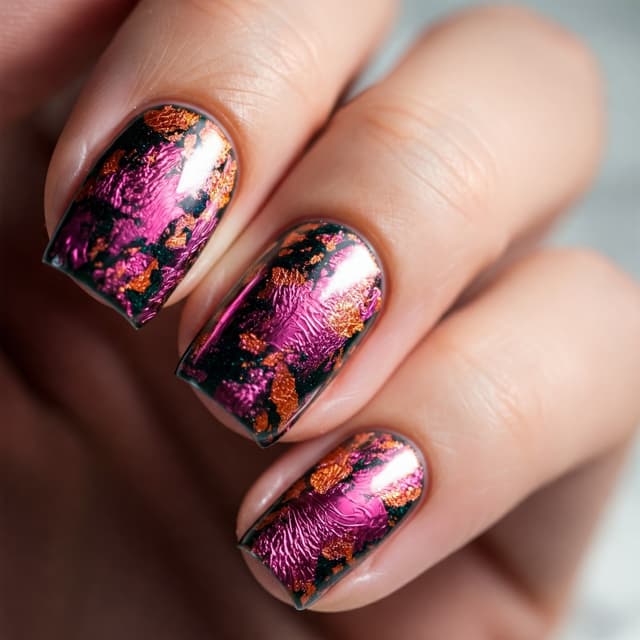 Chrome Flakes Design
