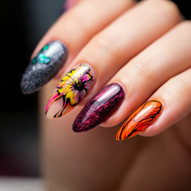 Detailed Gel Painting